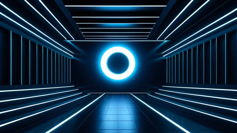 商务示意图，折线图显示用户满意度曲线与产品价值曲线同步上升，坐标轴仅用几何图形和箭头表示，无文字标签，蓝色主色调，图表居中，左右留白