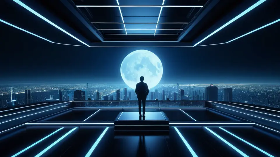 一支多元化的软件开发团队在现代化的办公环境中进行头脑风暴，白板上贴满便利贴和流程图，扁平插画风格，以蓝色和橙色为主色调，中心构图，背景有代码元素点缀。