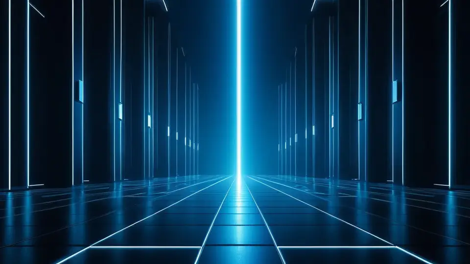 商务示意图，多个圆形图标代表不同编程语言和工具，连接线表示课程结构，淡绿配色，中心构图，无文字