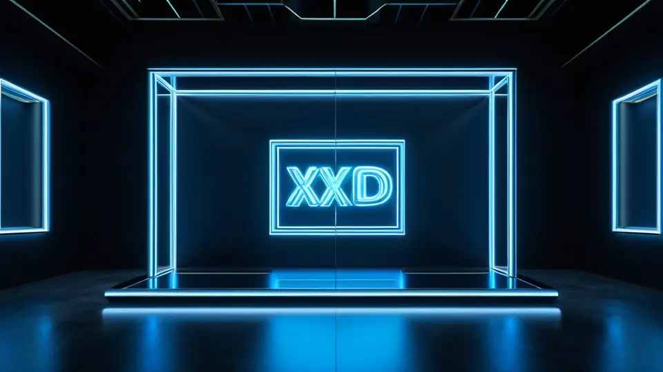 3D渲染，多设备屏幕（手机、平板、电脑）展示统一风格的抽象应用界面，界面仅包含图标和色块，无文字，多彩但协调的配色，中心聚焦构图，光影效果柔和