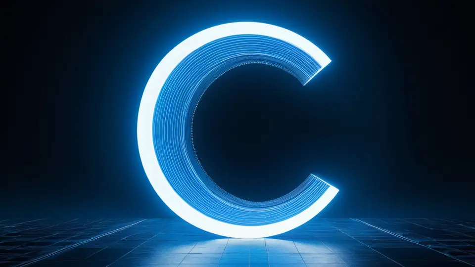 商务示意图，流程图展示从“需求分析”到“上线运营”的六个阶段箭头，中间穿插着代码、安全盾牌、云服务图标，整体呈环形分布，科技蓝与白色配色，俯视构图，干净无文字