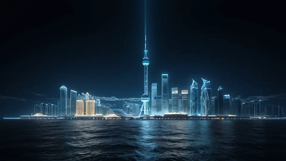 扁平插画风格，中央是一个抽象的软件应用界面框架，由不同颜色的矩形模块（代表不同功能组件）、连接线和齿轮图标构成，象征搭建过程，配色采用清新的绿色与灰色，俯视视角，大量留白，突出组装感