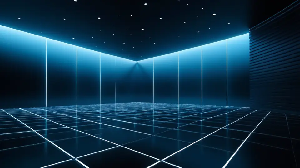 3D渲染风格，一张整洁的办公桌上摆放着笔记本电脑、打开的笔记本和咖啡杯，电脑屏幕上显示抽象的学习进度条和任务清单图表，暖色调灯光，俯视构图。