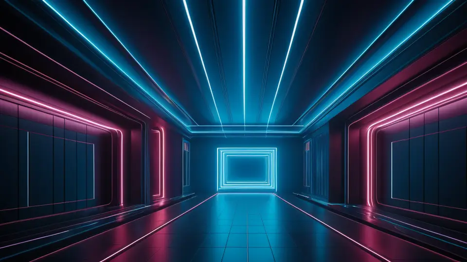 3D渲染，一个发光的地球模型悬浮在深色背景中，多个彩色光点从地球不同位置发出，连接到一台智能手机和笔记本电脑上，科技感配色，中心构图
