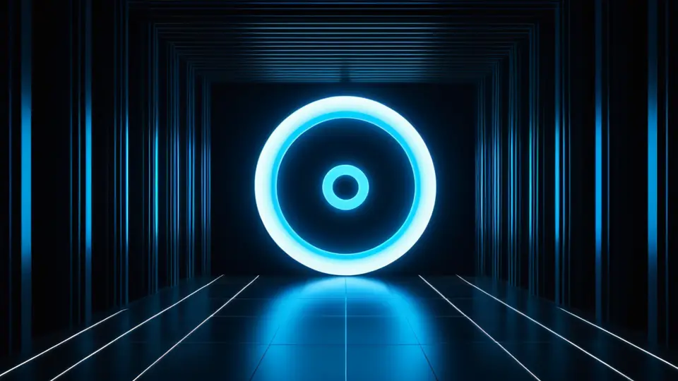 3D渲染，一个家庭（父母与孩子）的卡通形象围绕着一个发光的Wi-Fi信号图标，象征家庭共享网络，柔和的蓝绿色调，对称构图，温馨风格