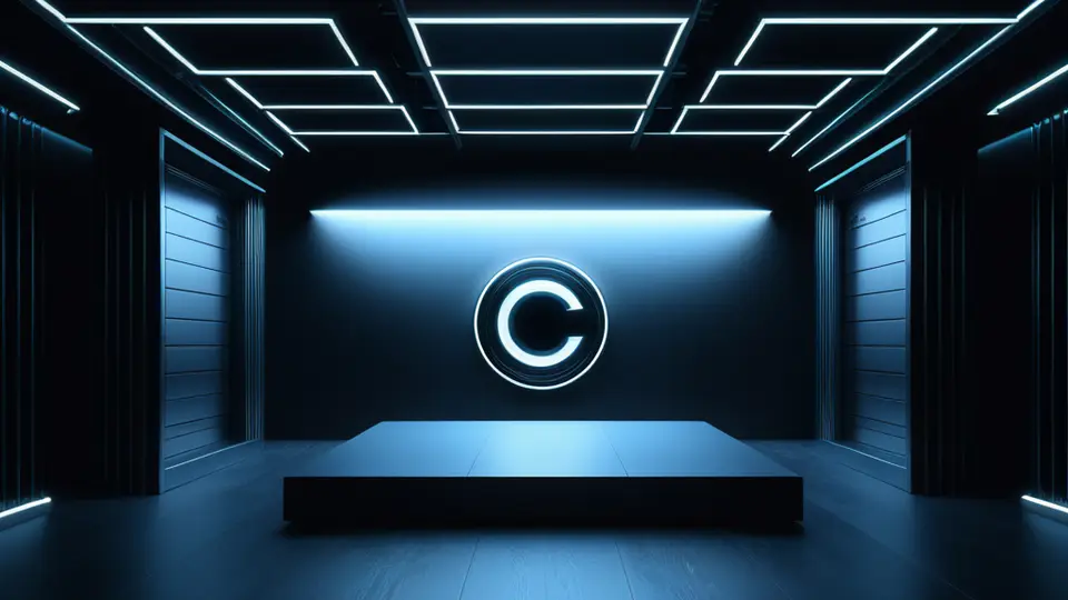 写实摄影，特写镜头下，一双手正在将整理好的文件放入印有“Copyright”字样的文件夹，背景是模糊的办公室环境，暖色调，突出文件细节