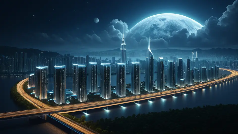 写实摄影，一位年轻人在异地城市的街头，手持手机查看地图，背景是现代化城市建筑，色调偏冷，突出异地感，构图留白，无任何文字