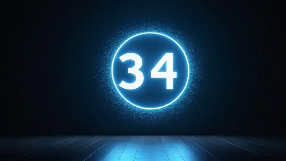 3D渲染，一个抽象的数字大脑由发光的电路板和神经元网络构成，悬浮在深蓝色背景中，中央构图，科技感强