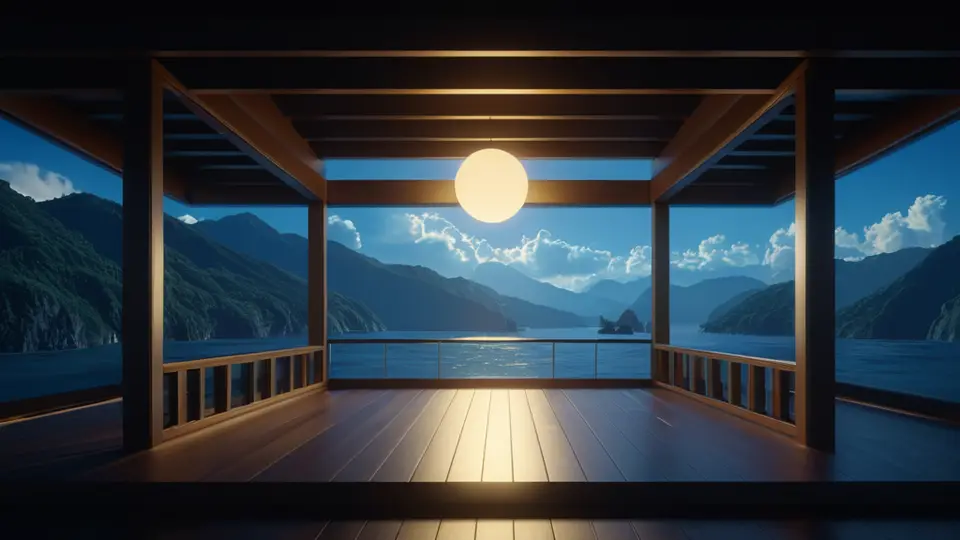 扁平插画，一位日本工程师与一台显示着抽象图表和进度条的电脑屏幕协作，屏幕无文字，仅用色块和图标表示，背景是简洁的办公环境，采用柔和的暖色调与蓝灰色调搭配，突出人机协作概念