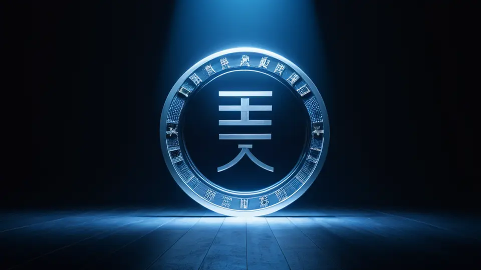 扁平插画，一个天平两端分别放置一个“法”字图标和一个“盾牌”图标，背景为淡蓝色法律文书纹理，居中对称构图，风格简洁专业