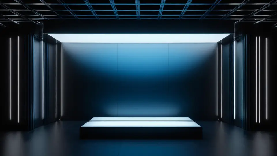 扁平插画风格，展示一个流程图，左侧是代表“需求”的齿轮图标，中间是连接线，右侧是代表“定制应用”的手机和服务器图标，配色为暖橙色与浅灰色，留白较多，清晰展示开发过程