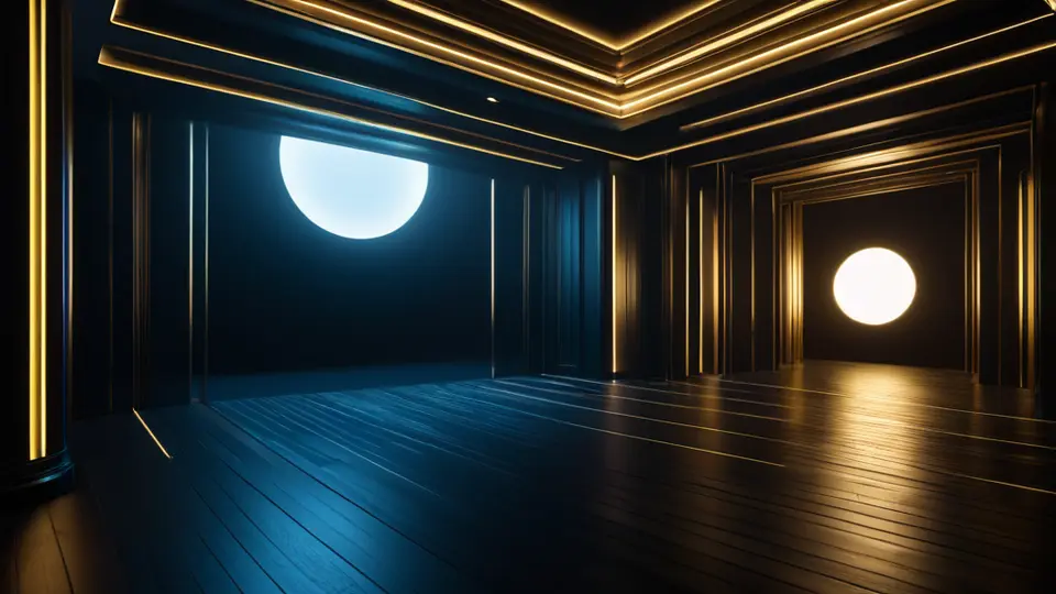 3D渲染，一个天平秤的一端是金币，另一端是发光的软件代码和盾牌，象征费用与知识产权价值的平衡，科技感配色，对称构图
