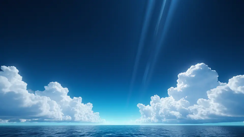 3D渲染，一个抽象的数字大脑与宁夏地图轮廓融合，周围环绕着代表数据流的蓝色光带，科技感配色，中心对称构图，背景深邃