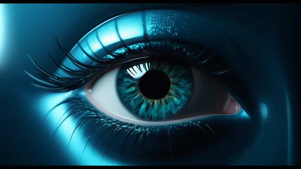 3D渲染，一个发光的盾牌图标悬浮在一本打开的法律书籍上方，象征知识产权保护，背景为深蓝色渐变，带有微光粒子效果，居中构图，风格现代科技感