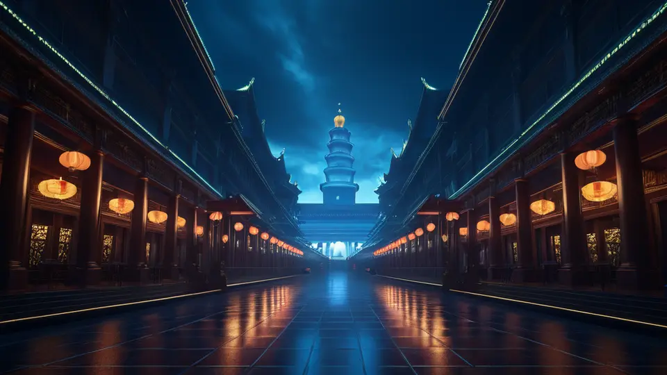 扁平插画，一部智能手机屏幕显示中国移动的APP图标和SIM卡图案，背景是简洁的云朵和网络信号图标，采用科技蓝为主色调，居中构图，留白充足