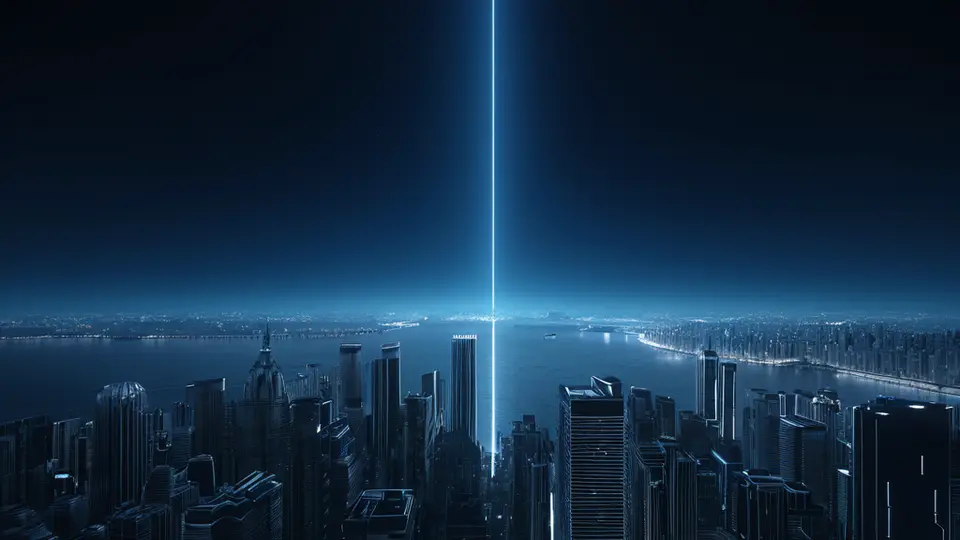 3D渲染，一个象征“保护”的盾牌图标立在中间，周围环绕着代码符号、文件夹和时钟图标，象征全方位保护、材料整理与节省时间，科技蓝与银色配色，中心构图