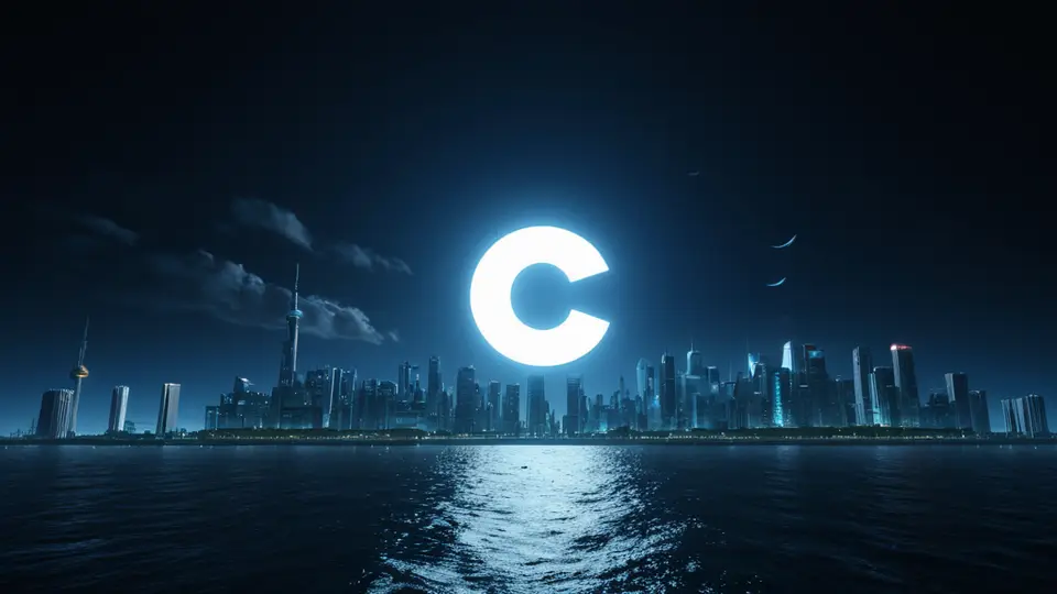 写实摄影风格，一位专业人士在办公桌前使用电脑和文件工作，桌上放有“Copyright”字样的文件夹，背景是三亚城市天际线与海滩的柔和虚化，暖色调，中央构图，突出专注与专业感
