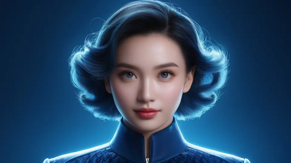 扁平插画风格，一个程序员坐在电脑前，屏幕上显示一个App图标和一个盾牌符号，象征保护，主色调为科技蓝，居中构图，简洁明了