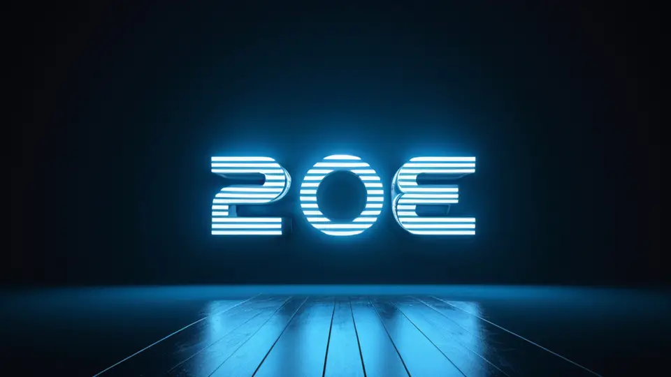 3D渲染，一个抽象的数字界面，左侧是一个安卓手机图标，右侧是一个电脑屏幕图标，中间有数据流和齿轮连接，象征软件与设备的连接过程，蓝色科技感配色，对称构图