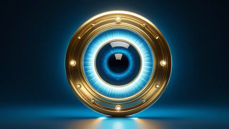 3D渲染，一个代表“成功”的复选框被勾选，旁边有证书和印章的立体图标，采用蓝色和金色配色，突出专业与信任感，中心构图