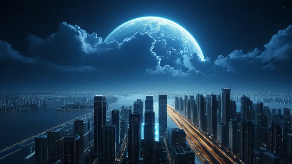 商务示意图，一个简洁的柜台场景，一侧是用户递出证件，另一侧是工作人员手持新SIM卡，背景为浅灰色，主色调为科技蓝，强调流程的正式与可靠