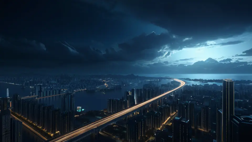 商务示意图，一个柜台场景，左侧是工作人员，右侧是客户，中间桌面上有身份证、SIM卡和一份合同文件，采用暖色调，侧视构图