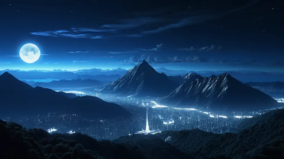 智能电视屏幕显示咪咕电视直播tv版界面，中央为赛事直播画面，底部为频道列表，扁平插画风格，深蓝主色调配红色点缀，居中构图，屏幕内仅显示抽象图标和色块，无任何中文文字