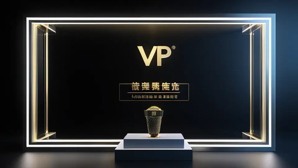 商务示意图风格，一个箭头从标有"兑换码"的旧式纸箱指向标有"云端服务"的现代服务器图标，箭头中间有"VIP"字样和齿轮图标，背景为灰色渐变，俯视构图，线条简洁流畅，无任何中文文字。