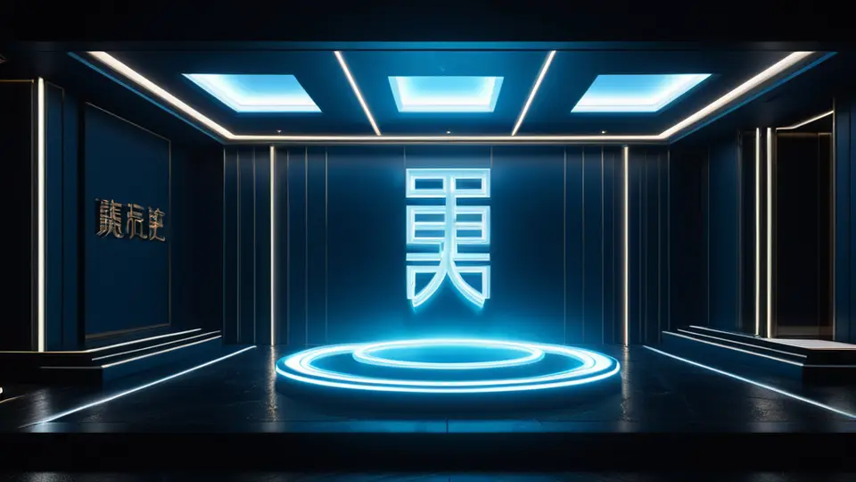 商务示意图风格，一个平板电脑与手机并排放置，屏幕显示抽象直播界面，暖色调，居中构图，留白充足，无文字