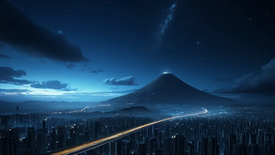 写实摄影，夜晚书房中一台笔记本电脑屏幕亮起，显示浏览器打开的影视网站首页，暖色调台灯照明，中央构图，画面安静专注